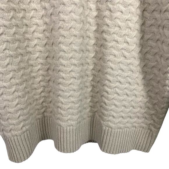 JOS A BANKS Men's Sz XL Lambswool Blend Crew Neck Basket Weave Sweater - Picture 5 of 8